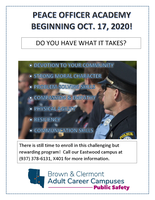 Police Officer Academy Starting Soon!