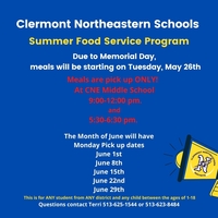 Summer Meal Pick-up
