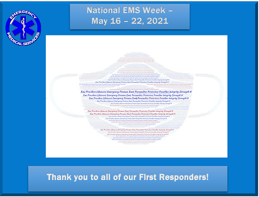 Face Mask Image for EMS Week